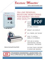 Moisture Monitor Digital Indicator Model M-607