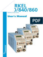 Megger Torkel 840 Battery Load Tester Product Manual PDF