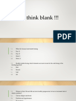 You Think Blank !!!