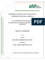 Plan Estrategico para Bioplasticos Luis Angel Delgadillo Rodriguez