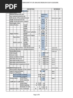 SL - No Description Reference 1 Load Input For Silo (7M X 7M) 1.1 Basic Input