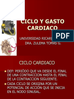 Ciclo y Gasto Cardiaco