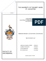 PRMG6004 Coursework 1 - 2013 To 2015 NFM Annual Report Analysis (Group)