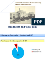 Headches and Facial Pain