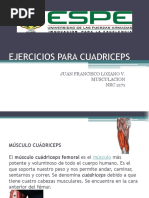 Ejercicios para Cuadriceps