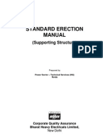 Standard Erection Manual (Supporting Structure)