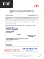 Verificacion de Saldos