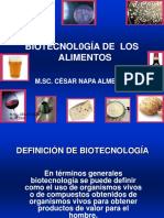 Biotecnologia Definicion - Historia