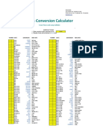 Unit Conversion Calculator