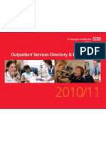 ST George's Outpatient Services Directory & Referral Guide 2010/2011