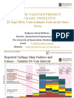 Future Tailings Project A Uq Gec Initiative Prof David Williams