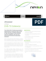 Nevion Cp560 Data Sheet r1513