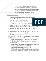 Coefficient of Concurrent Deviations