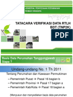 Tatacara Verifikasi Data RTLH BDT (Tnp2k)