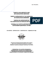 7100 Tarify Na Uslugi Aeroportov I Aeronavigatsionnyh Sluzhb Izdanie 2014