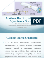 Guillain-Barré Syndrome, Myasthenia Gravis,: Dr. Nermine Elcokany