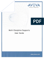 Multi-Discipline Supports User Guide