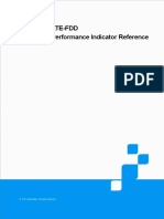 ZTE LTE FDD Key Performance Indicator Reference PDF