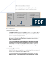 Criterios de Interpretación de Normas Jurídicas en Derecho