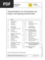 P - 211 Volumendefiten Von Gusstucken Aus Cu