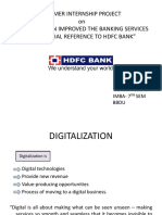 HDFC Bank Digital Services