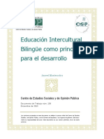 Educacion Intercultural Bilingue Docto158 PDF