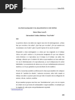 El Psicoanálisis y El Diagnóstico Con Niños (Lora, M. 2007)