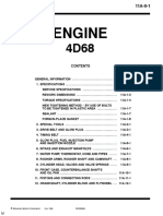 Mitsubishi Motors Automobile Parts 4D68