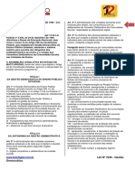 LEI #7040 - Gestão Democrática - Conteúdo