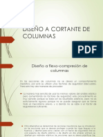 Diseño A Cortante de Columnas