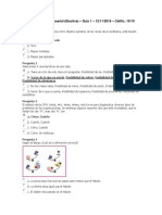 Creatividad Empresarial Quiz 1