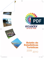 Boletin Estadisticas Turísticas MINTUR 2010