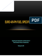 Euro 4 Spec For Gasoline and ADO