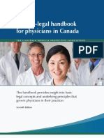 Medico Legal Handbook Canada CMPA PDF