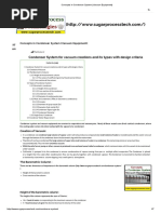 Concepts in Condenser System (Vacuum Equipment)