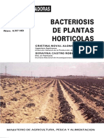 Bacteriosis en Planta Horticolas