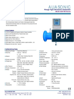 Sensor de Fluido Ultrasonico