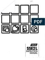 Manual For Esu V Sse2l