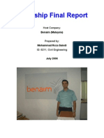 Intenship Final Report Benaim