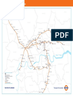 London Overground Geographic Map