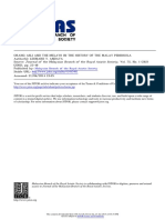 Andaya, L. (2002) - Orang Asli and The Melayu in The History of The Malay Peninsula. Journal of The Malaysian Branch of The Royal Asiatic Society, 75 (1 (282) ), 23-48.