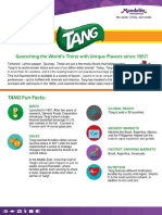 Tang Fact Sheet