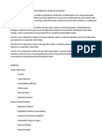 Clasificación de Los Dispositivos Médicos y Ejemplos de Riesgos