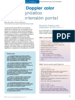 Ecografía Doppler Color en El Diagnóstico de La Hipertensión Portal