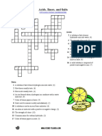 Acidsbasessalts Crossword