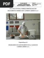 Haccp Platos Frios