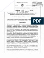 Decreto 1284 Del 31 de Julio de 2017