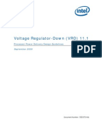 Intel® Core™ Voltage Regulator-Down (VRD) 11.1 - Processor Power Delivery Design Guidelines