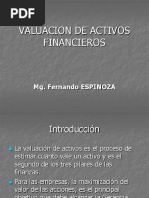 Valuacion de Activos Financieros Ucv