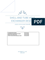 Shell and Tube Heat Exchanger Design